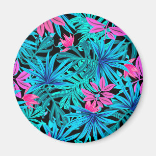 Tropical Leaves Magnet