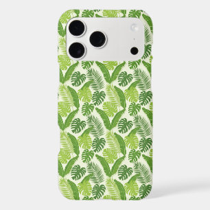 Tropical Leaves & Monstera Seamless Pattern