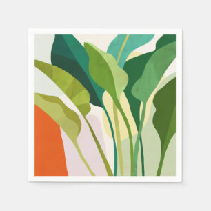 Tropical Leaves Napkin