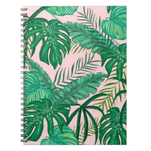 Tropical Leaves Notebook