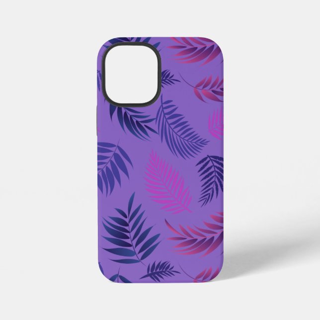 Tropical Leaves Pattern 19 iPhone Case (Back)