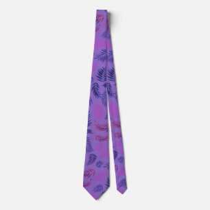 Tropical Leaves Pattern 19 Tie