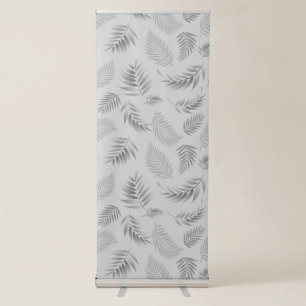 Tropical Leaves Pattern 5 Retractable Banner