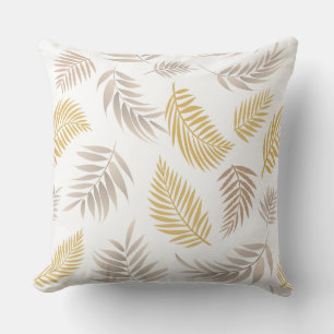 Tropical Leaves Pattern 7 Cushion