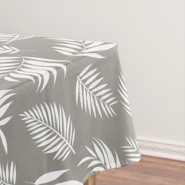 Tropical Leaves Pattern 9 Tablecloth (In Situ)