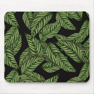 Tropical Leaves Pattern Mouse Mat