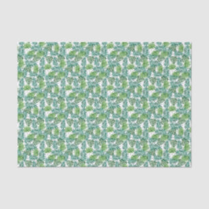 Tropical Leaves pattern Tissue Paper