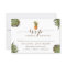 Tropical Leaves Pineapple Hawaiian Luau RSVP