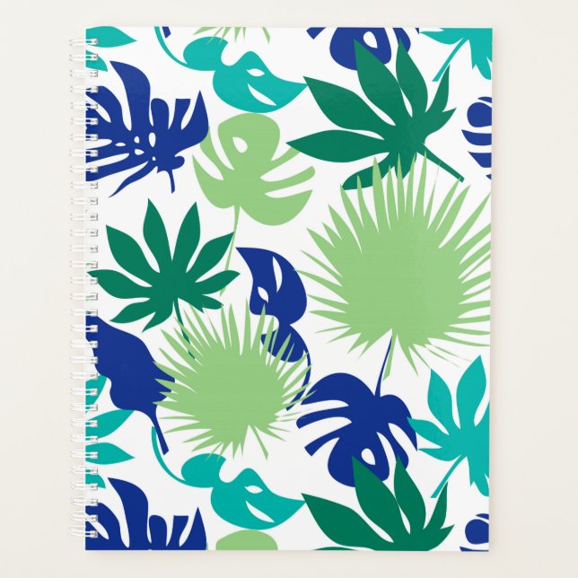 Tropical leaves planner (Front)