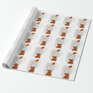 Tropical Leaves, Seamless Pattern Design. Wrapping Paper