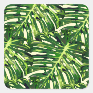 Tropical Leaves Sticker