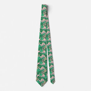 Tropical Leaves Tie