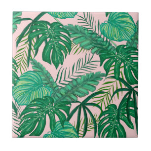 Tropical Leaves Tile