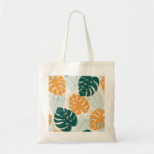Tropical Leaves: Vintage Jungle Seal Tote Bag