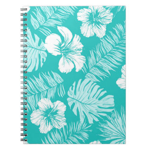 Tropical Leaves: Vintage Plant Pattern Notebook
