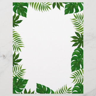 Tropical Leaves | Wedding Stationary