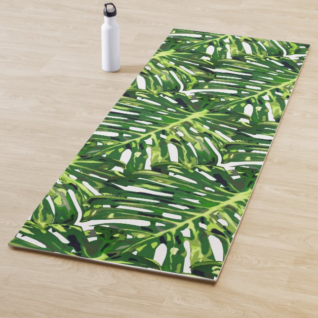 Tropical Leaves Yoga Mat (In Situ)