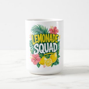 Tropical Lemonade Squad Summer Coffee Mug