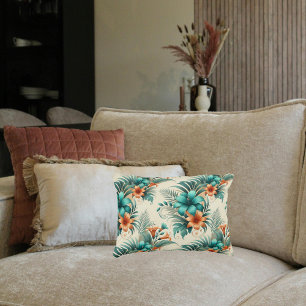 Tropical Light Lumbar Decorative Cushion