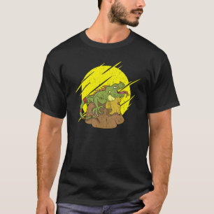 Tropical Lizard Herpetology Reptile Animal Iguana T-Shirt