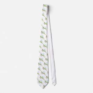 Tropical Lizard Tie