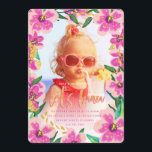 tropical luau birthday invitation<br><div class="desc">tropical luau birthday invitation</div>