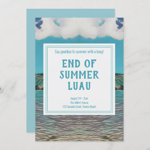 Tropical Luau Party Invitation