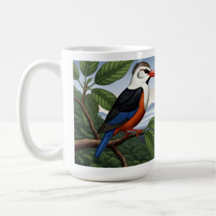 Tropical Majesty: Bird in Bloom Mug