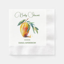Tropical Mango | Baby Shower