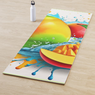 Tropical Mango Treat Yoga Mat