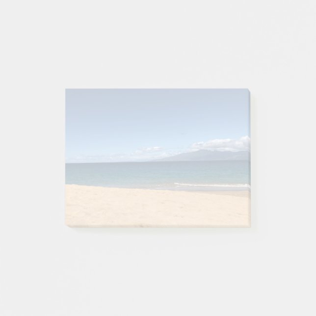 Tropical Maui Beach Post-It Notes (Front)