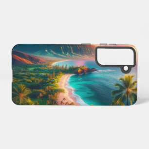 Tropical Maui Island paradise! Samsung Galaxy Case