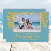 Tropical Mele Kalikimaka Christmas Photo
