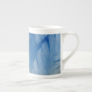 Tropical Misty Banana Leaf Bone China Mug