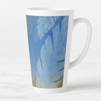 Tropical Misty Banana Leaf Latte Mug