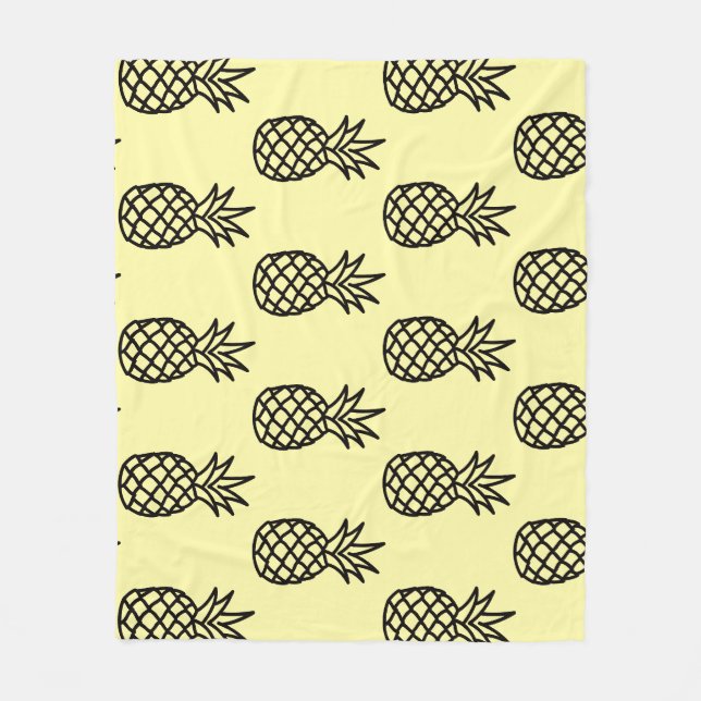 Tropical Modern Cute Dog Cat Pet Fleece Blanket (Front)