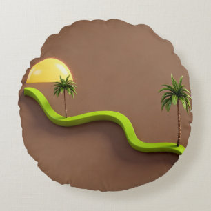 Tropical Modern Decorative Throw Pillow