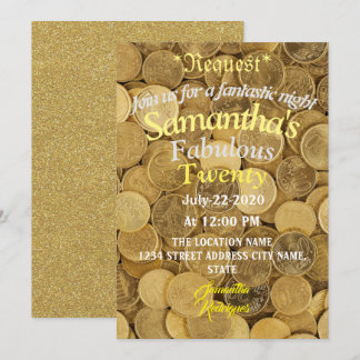 Tropical Money  Invitation