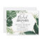 Tropical Monstera Bridal Shower Invitation