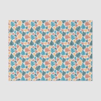 Tropical Monstera Leaf Pattern – Colourful Nature Tissue Paper