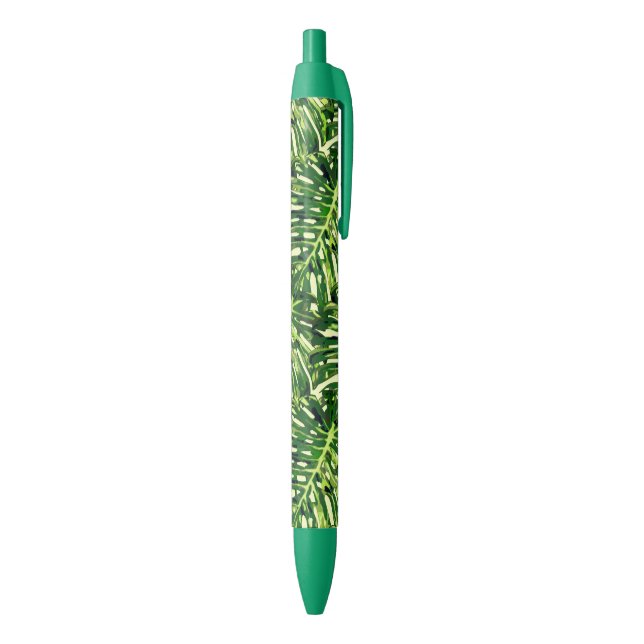 Tropical Monstera Leaves Pen (Bottom (Vertical))