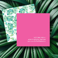 Tropical Monstera Palm Leaves