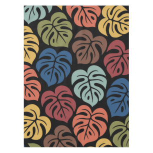 Tropical Monstera Pattern Tablecloth