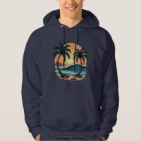 Tropical Monterey Beach Tattoo Art  Design