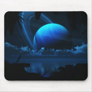 Tropical Moon Mousepad