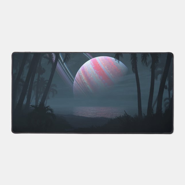Tropical Moon of Ianeira Desk Mat (Front)