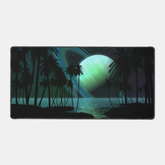 Tropical Moon of Thetis Desk Mat