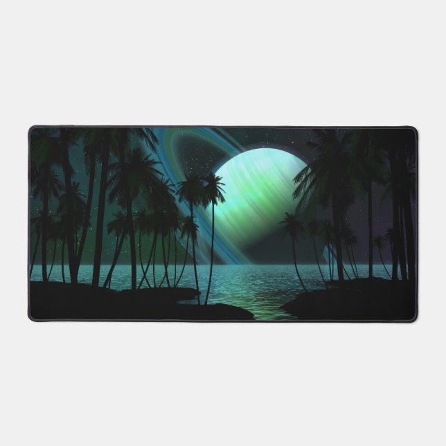 Tropical Moon of Thetis Desk Mat (Front)