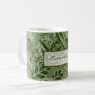 Tropical mug with your name