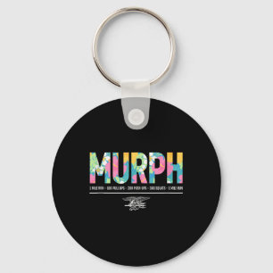 Tropical Murph Memorial Day Workout Wod Military G Key Ring